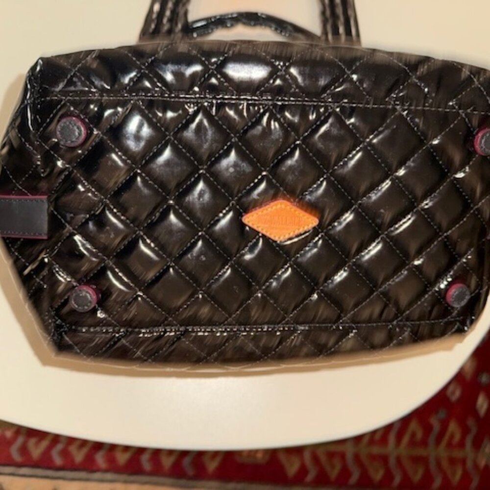 MZ Wallace shiny black bag new with tags - Picture 3 of 9